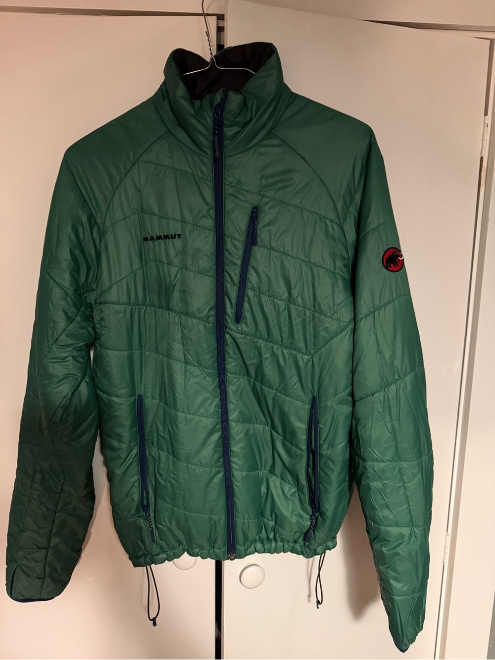 Mammut Men's Green Quilted Insulated Puffer Jacket
